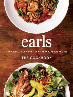 cover image of Earls the Cookbook